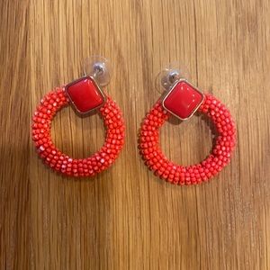Sugarfix by Baublebar Red beaded earrings!